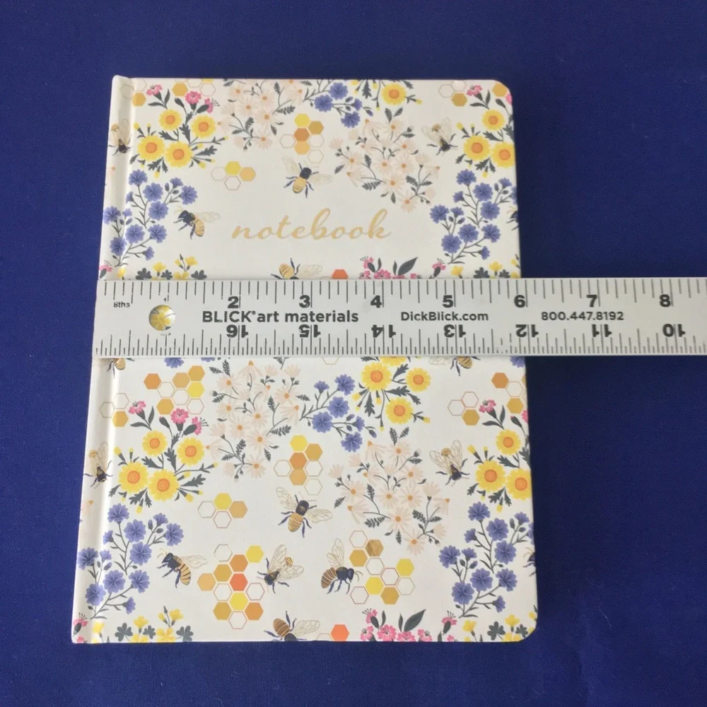 Bumblebee Beehive Flower Notebook
